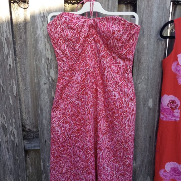 Original Milly of New York Pink Strapless Dress 6 - Picture 2 of 7